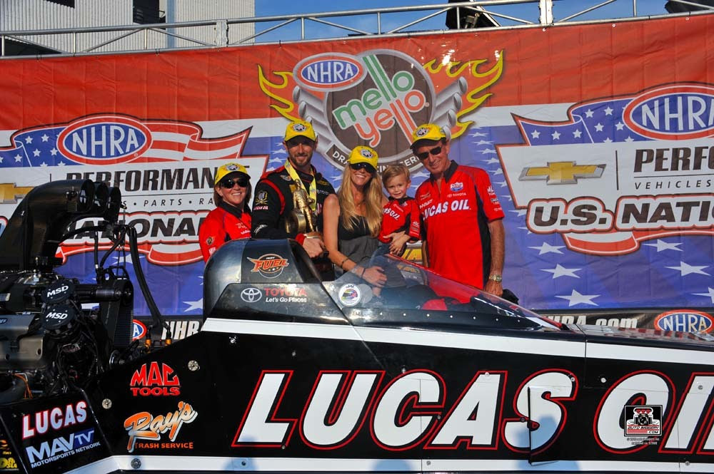 Morgan Lucas wins the 2015 U.S. Nationals at Lucas Oil Raceway in Indianapolis, Indiana.
Photo: Auto Imagery, Inc.