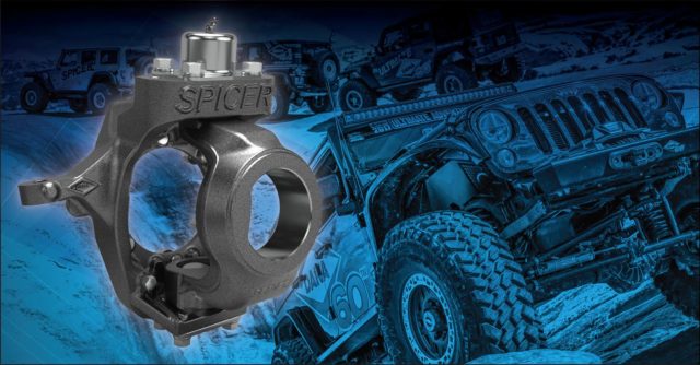 The new Ultimate Dana kingpin knuckle kits include all of the top-quality components required to install a kingpin assembly for more robust off-road performance on Jeep vehicles.