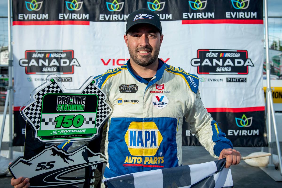 auto parts It was a perfect day for Kevin Lacroix at Riverside Speedway in Antigonish, N.S. , as the driver of the #74 Valvoline/NAPA Racing car claimed pole position for the Pro-Line 150 and then went on to win both races.