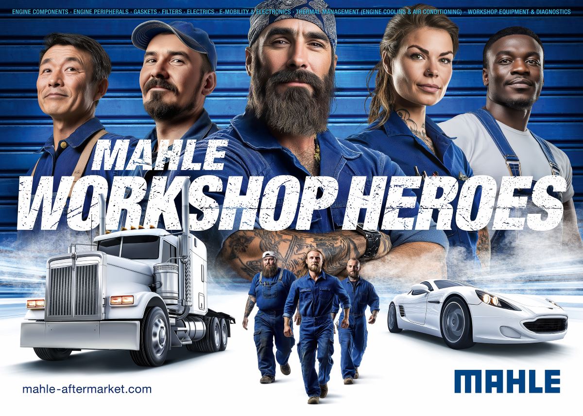 “MAHLE Workshop Heroes,” the latest international campaign from the spare parts and services division of the MAHLE Group, is set to debut on September 10th at the Automechanika 2024 in Frankfurt am Main. 